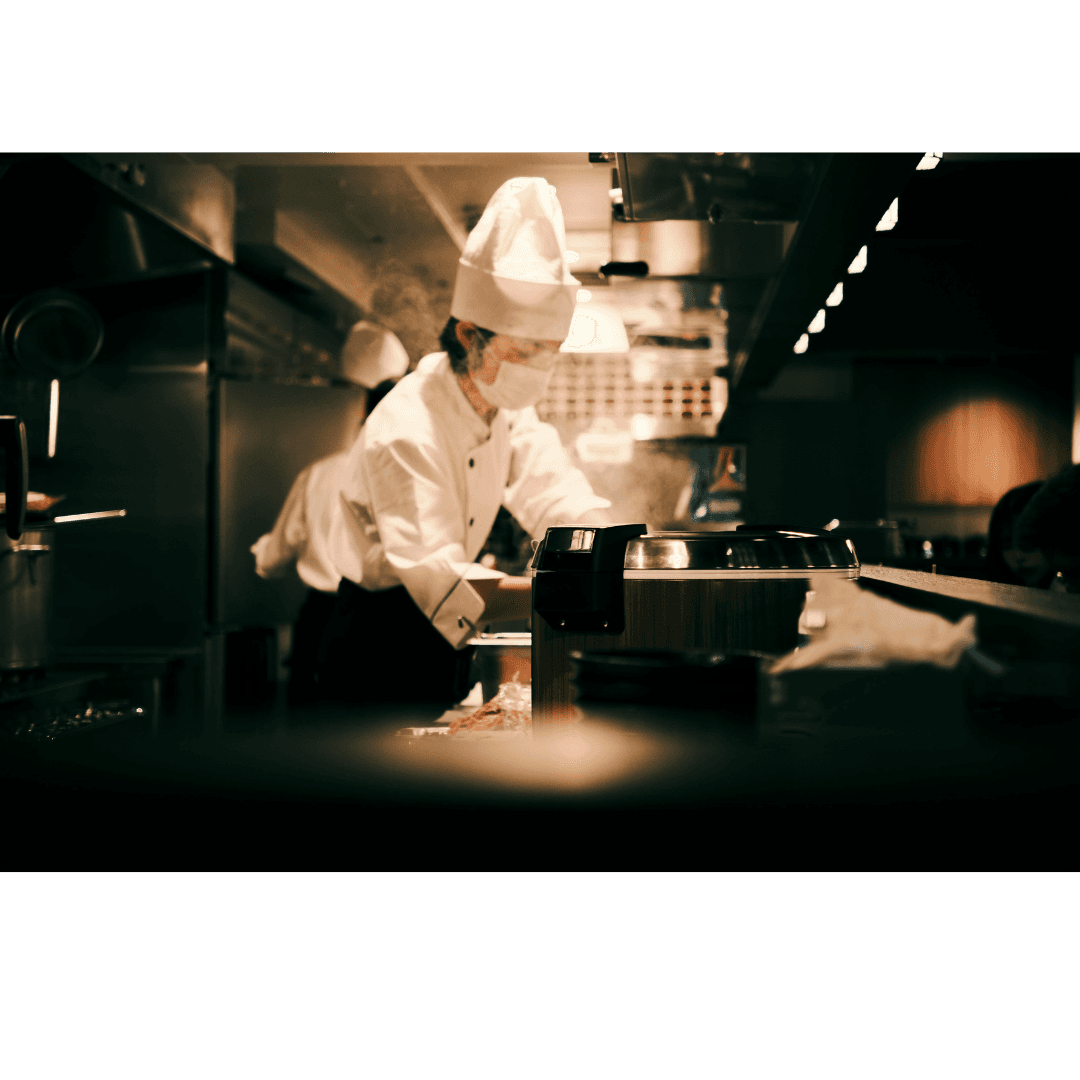 Chef in Kitchen